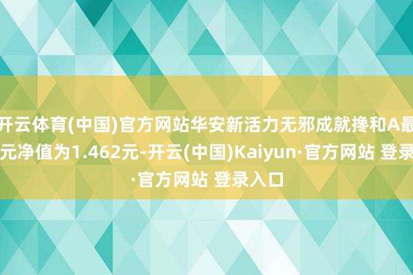 开云体育(中国)官方网站华安新活力无邪成就搀和A最新单元净值为1.462元-开云(中国)Kaiyun·官方网站 登录入口