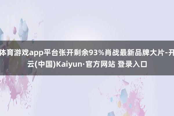 体育游戏app平台张开剩余93%肖战最新品牌大片-开云(中国)Kaiyun·官方网站 登录入口